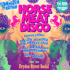 Horse Meat Disco - At One 2nd birthday Nov 2019