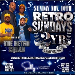 RETRO SUNDAYS ANNIVERSARY FT.BLACK STEEL 4X4