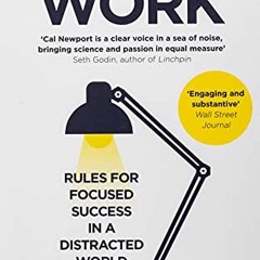 [GET] KINDLE 📗 Deep Work by  Cal Newport [KINDLE PDF EBOOK EPUB]