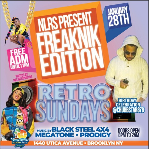 RETRO SUNDAYS MODELS & BOTTLES EDITION FT. MEGATONE / KING FILA