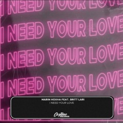 Marin Hoxha & Britt - I Need Your Love