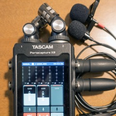 TASCAM X8 Internal MICS Vs. EM172sClippy - file NORMALIZED in post