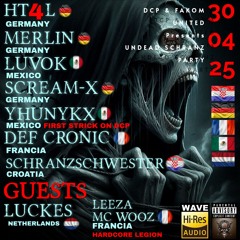 DCP & FAKOM UNITED PRESENT : THE UNDEAD SCHRANZ PARTY 2025 - 11 Djs 2 Djanes On air all the night