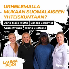 Urheilemalla mukaan suomalaiseen yhteiskuntaan?