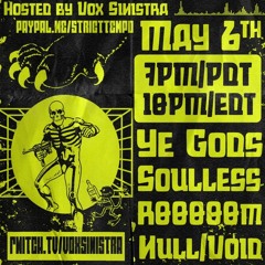 Strict Tempo Industrial / EBM / Synth Set from 6th May