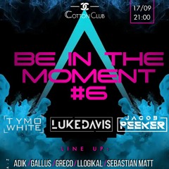 Tymo White @ Be In The Moment #6 , 17.09.2022 Cotton Club, Katowice