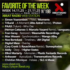 Marc Denuit // Favorite of the Week 14.11.25 - 21.11.25  Podcast Mix Xbeat Radio Station