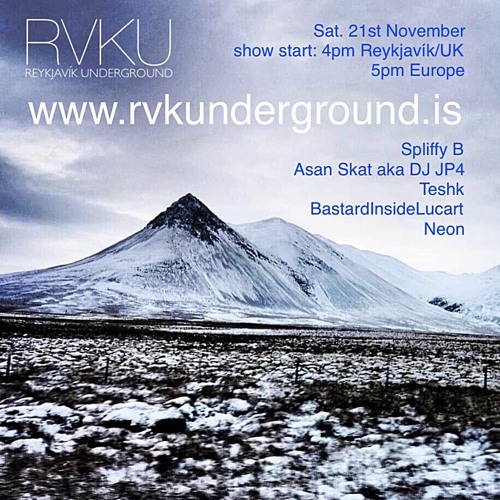 Asan Skat aka Dj JP4 rvkunderground Nov 2020