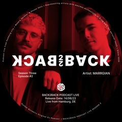 B2B022: SunSet BACK2BACK - MARRGIAN Studio Mix recorded in Hamburg