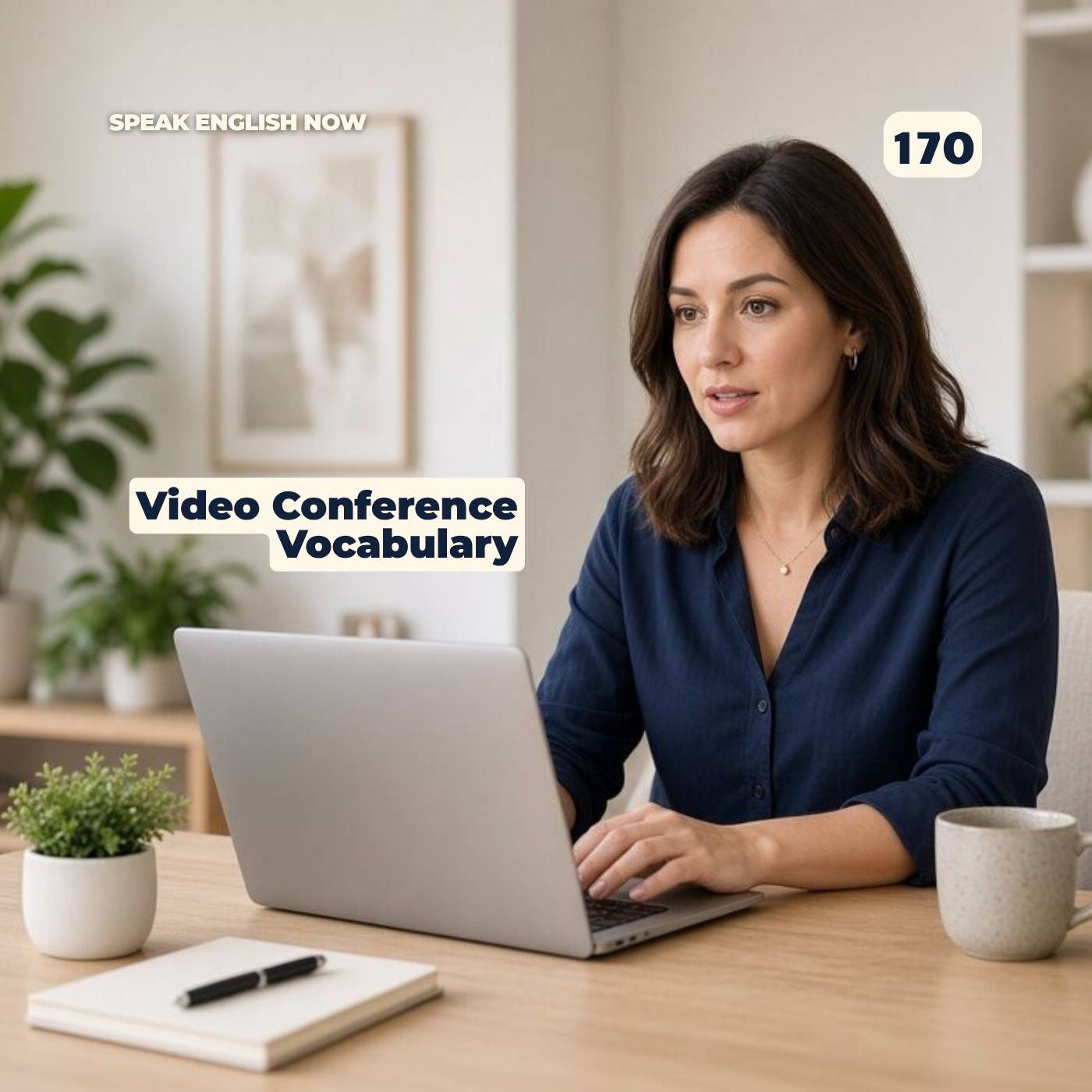#170 Video Conference Vocabulary in English episode artwork