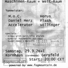 DJ Horus (Accentbuster) - A Usual Day @ Kornhaus Gersfeld (Vinyl Mixtape)