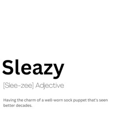 Sleazy, with an extra portion of cheese - vinyl mix