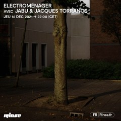 Electroménager avec Jabu & Jacques Torrance - 16 Décembre 2021