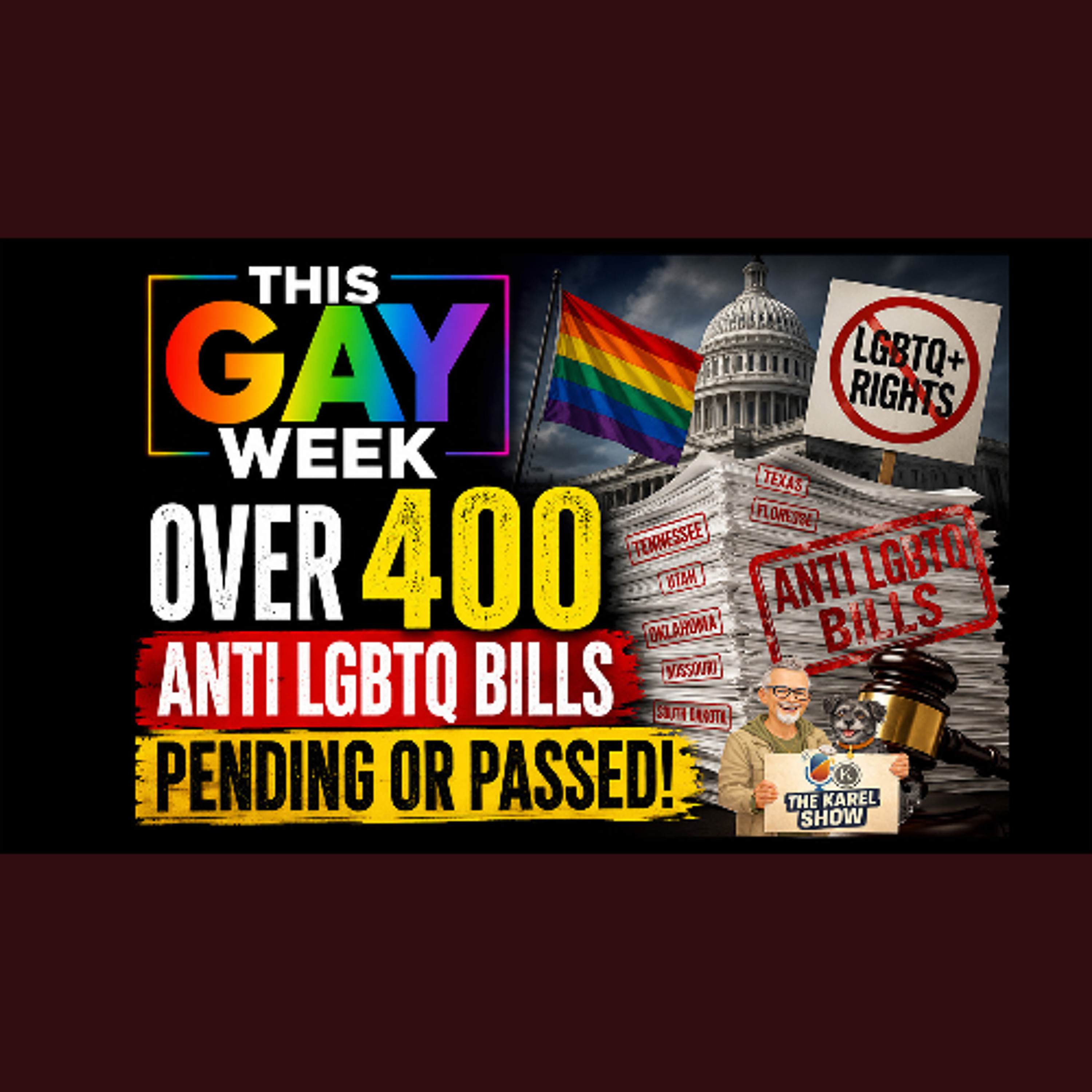 400+ Anti-LGBTQ Bills: Why Pride Matters More Than Ever | This Gay Week episode artwork