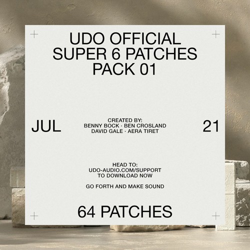 UDO Super 6 Patch Pack 01 — Demos