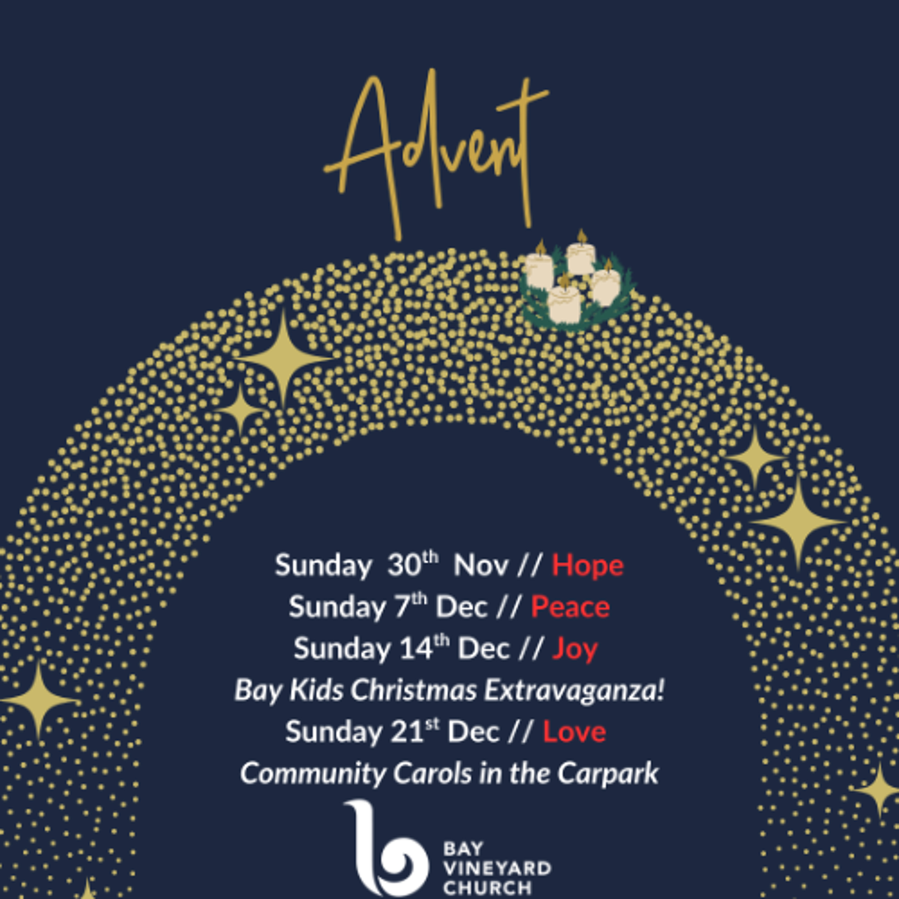 Sunday 30th November// Advent - Hope