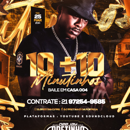 SET MIXADO 20 MIN 2025 DJ PRETINHO FINAL