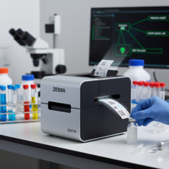 ZD611R RFID e Servir Print: Precisão Inegociável em Rastreabilidade Compacta