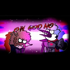 FNF OH GOD NO pero es Mordecai del futuro vs Rigby del futuro __ FNF Cover __ Mario