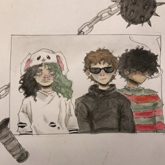 overthinkers (with x3ropain & a-ok flo) (prod.saint mike)