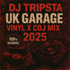 DJ Tripsta UK Garage Vinyl X CDJ Mix 2025