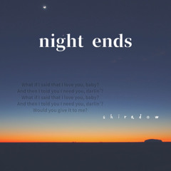night ends