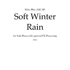 Soft Winter Rain