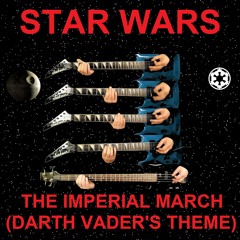 Star Wars - The Imperial March (Darth Vader's theme) soundtrack guitar and bass cover