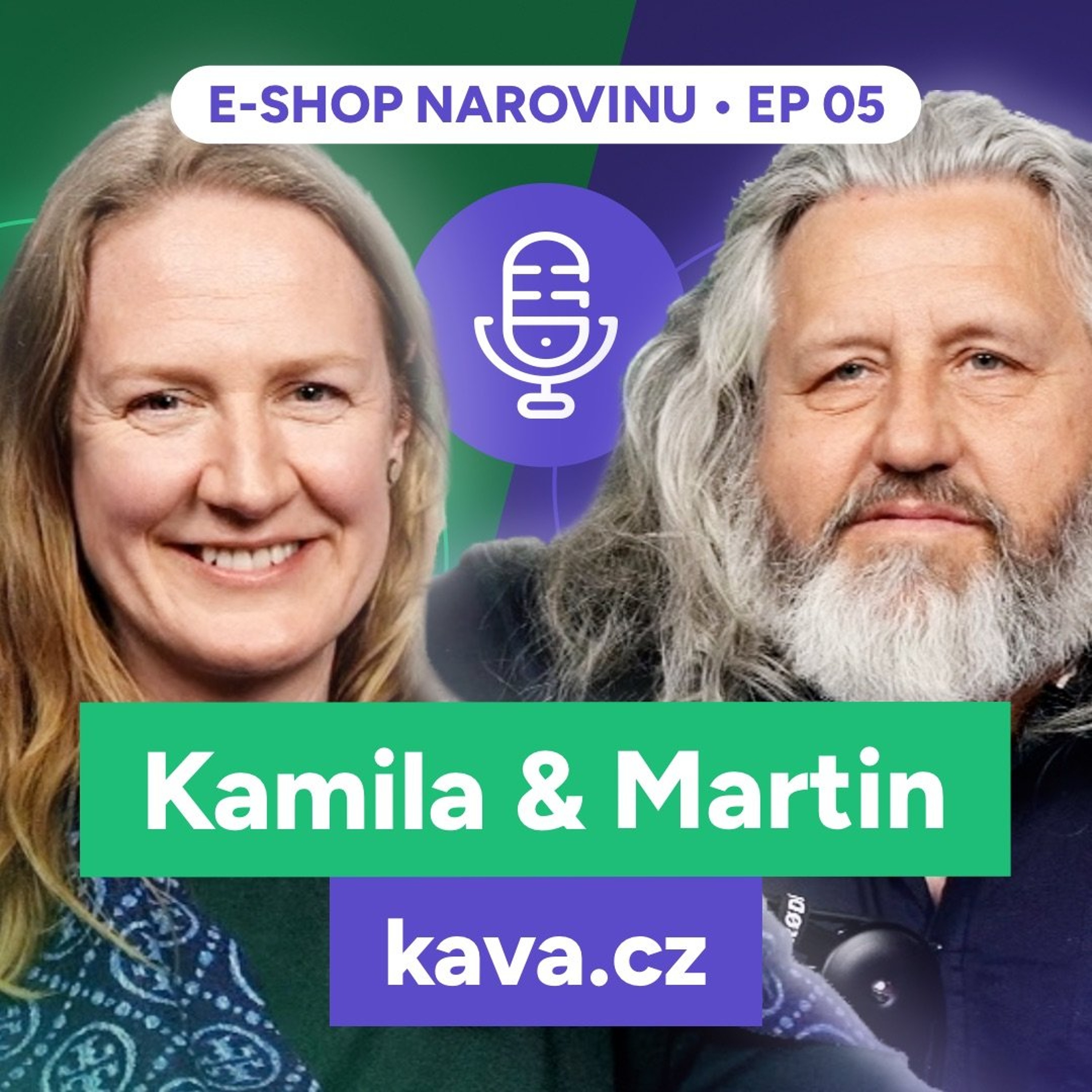5 - Kamča & Martin - kava.cz episode artwork