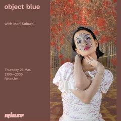 object blue with Mari Sakurai - 25 March 2021