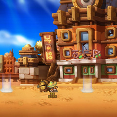 Maplestory bgm hotel arcs A mecanic with a wander 메이플스토리 호텔 아르크스