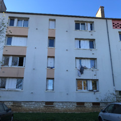 Auxerre quartier des Rosoirs : les espaces publics