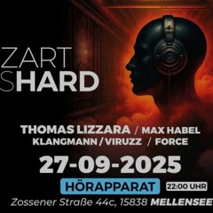 M.KLANGMANN LIVE CAST@SCHUBRAUM FM//NEW ZART BIS HARD BOOTLEG STUFF(27.09.2025)