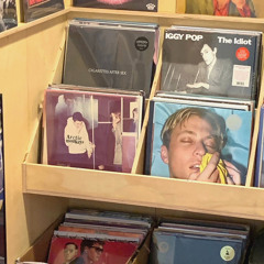 at the corner of record shop