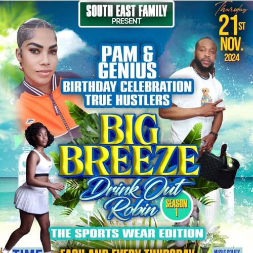 BUGZY ❌ SPANGEE (LIVE AUDIO) | PAM & GENIUS DRINKS | BIG BREEZE ROBIN - 21.11.24