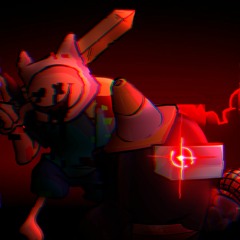 FNF Mashup: Black Imposter x Corrupted Finn - Defeat x Quiet