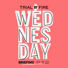 Farewell For Now: TBF Wednesday Briefing 07.12.22