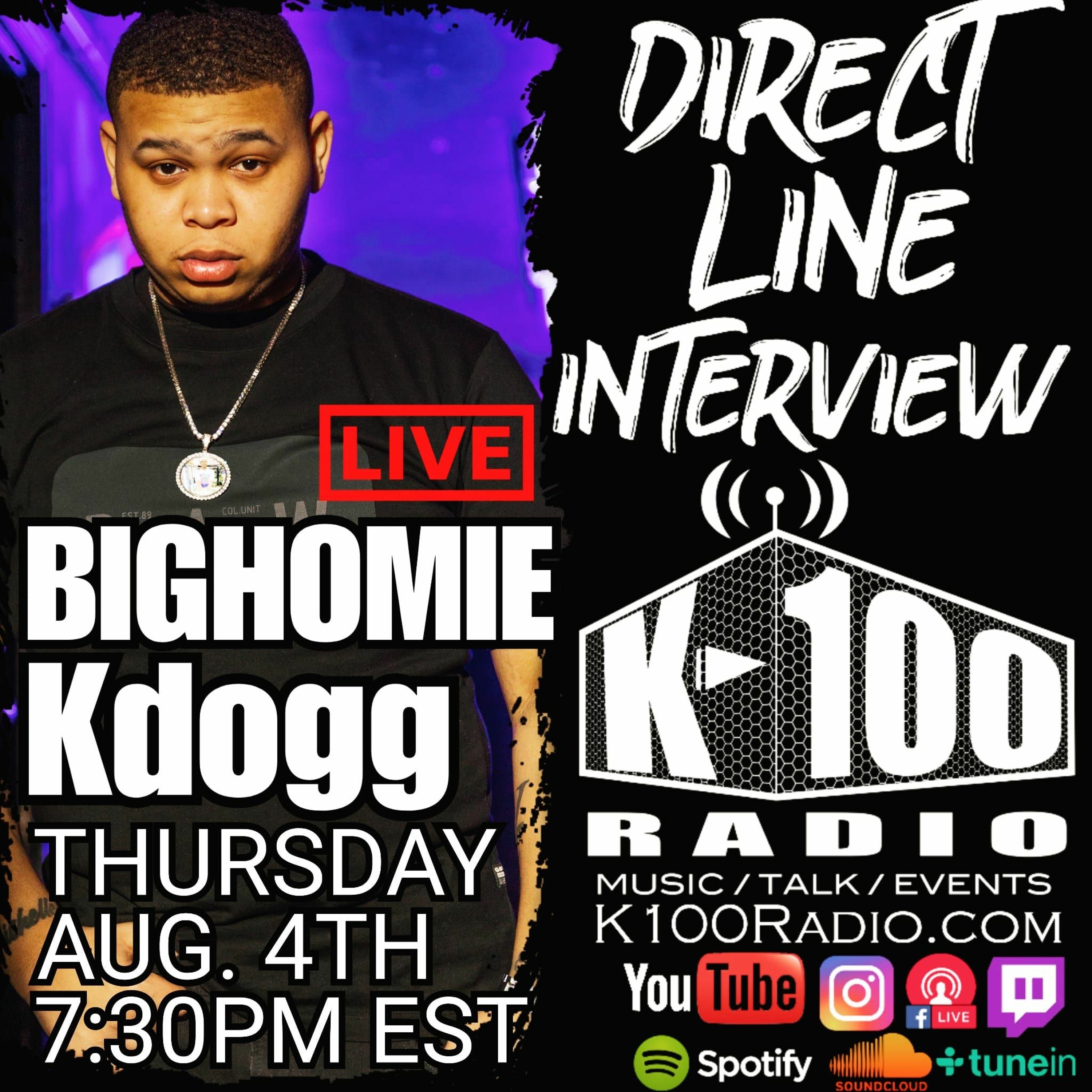 Direct Line Interview with Big Homie K Dogg episode artwork