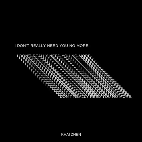 I don't really need you no more (demo)