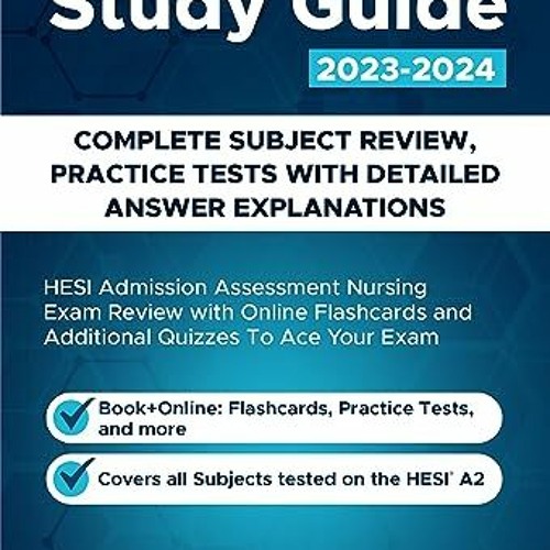 Stream (DOWNLOAD PDF) 📖 HESI A2 Study Guide 20232024 Complete