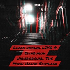 Lucas Deyong LIVE @ Edinburgh Underground, The Mash House Edinburgh Scotland 1.07.2023