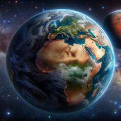 Out in space
