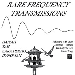 Dynoman at Rare Frequency Transmissions Feb 17 2023