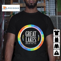 Great Lakes Brewing Company Pride Circle Logo Shirt