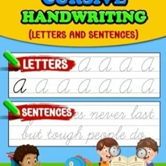 🍫[DOWNLOAD] Free Cursive Handwriting Workbook For Kids Ages 8-12 years old Simple Begin 🍫