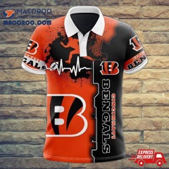 Cincinnati Bengals Beating Curve Polo Shirt