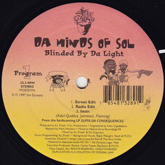 Da Minds Of Sol  - Blinded By Da Light (Instrumental, 1997)