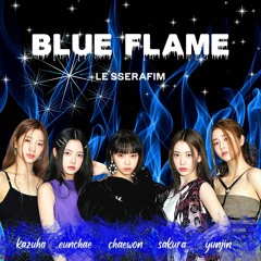 LE SSERAFIM - Blue Flame (City Pop Remix)