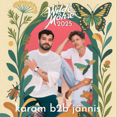 karam b2b jännis @ Wildschreck // Wilde Möhre 2025 // august 25 :)