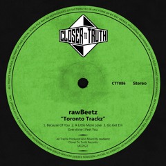[CTT086] RAWBEETZ - TORONTO TRACKZ EP